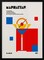 Manhattan Bauhaus Cocktail Framed Art Print 24x36 Retro Wall Decor for Home or Office